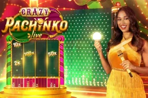 Crazy Time Pachinko bonus game pachinko board